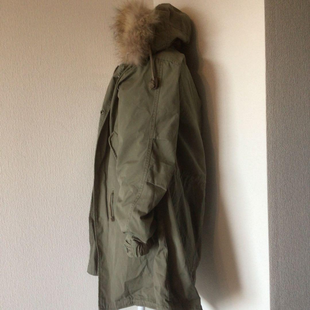 y2k 00s archive グランジフェアリー　ファー付コート　森ガール