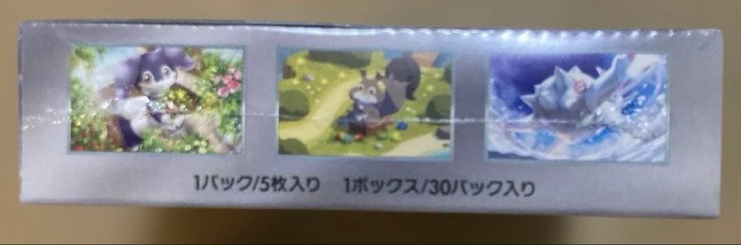 【新品・未開封】ポケモンカードゲーム バイオレットex シュリンク付き 1BOX