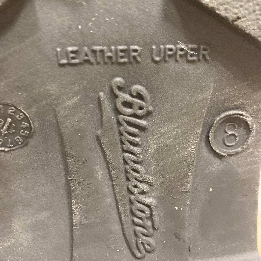 Blundstone ブランドストーン サイドゴアブーツ 8 ブラック　革靴　黒