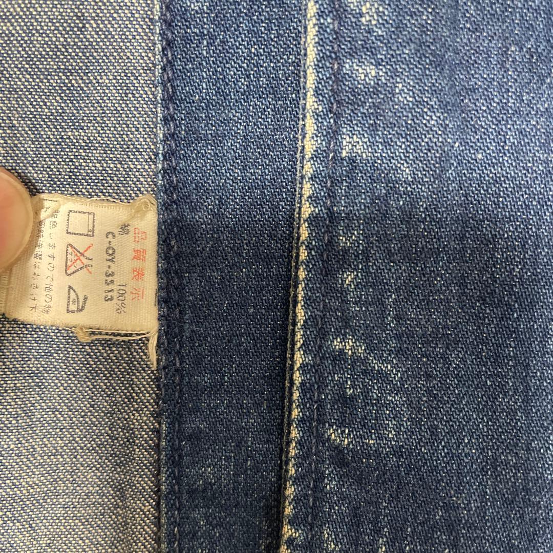 ビッグジョン　WORLD WORKERS デニム カバーオール　最終値引き