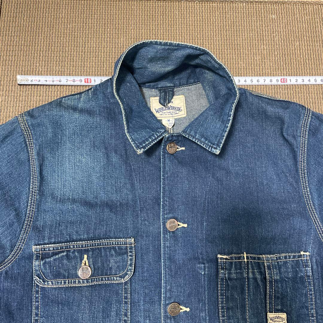 ビッグジョン　WORLD WORKERS デニム カバーオール　最終値引き