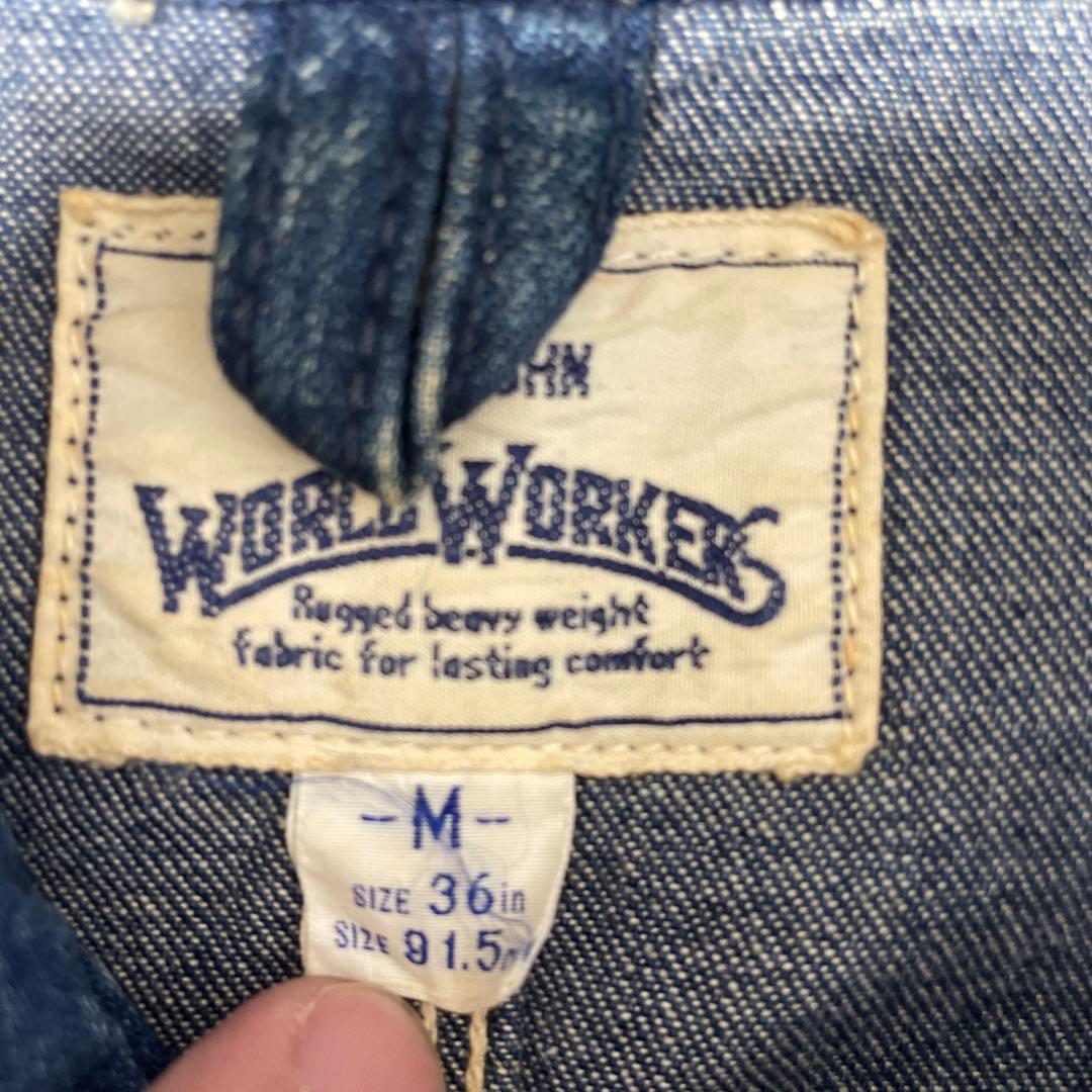 ビッグジョン　WORLD WORKERS デニム カバーオール　最終値引き
