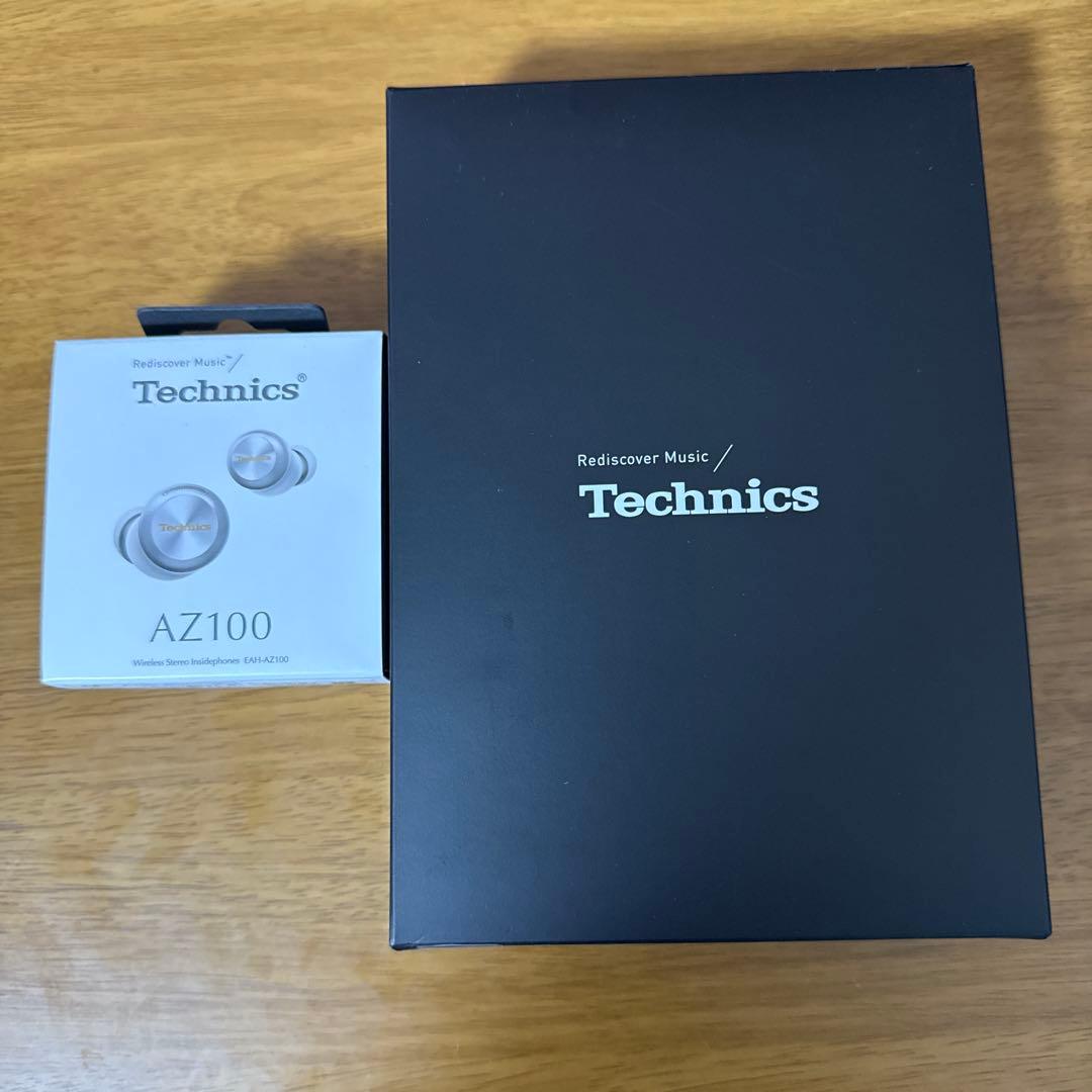 Technics EAH-AZ100 SILVER 特典ポーチ付き