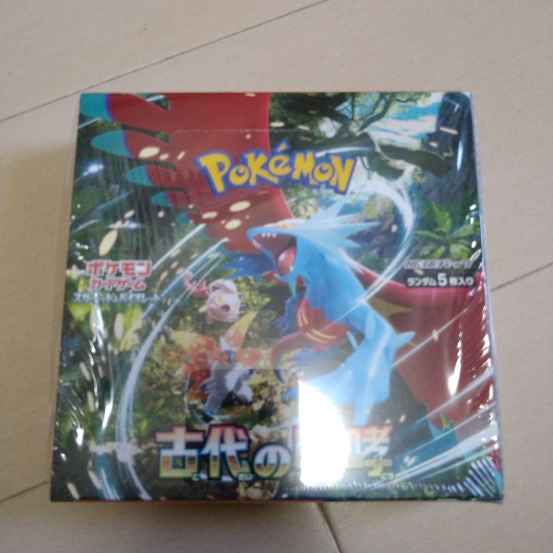 【ポケモンカードゲー厶】 古代の咆哮 1BOX シュリンク付き 新品未開封品