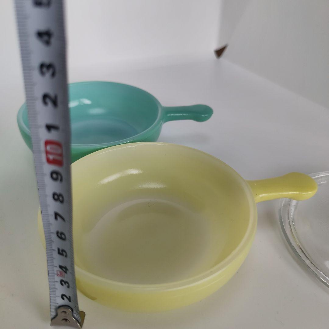 グラスベイク　6個セット　ハンドル付　キャセロール 蓋1個