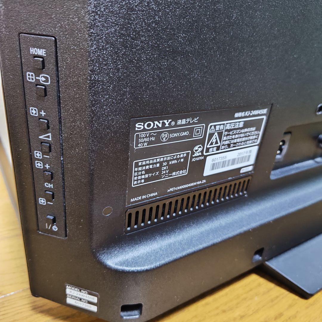 【完動品・動作良好】SONY BRAVIA KJ‑24W450E　液晶テレビ