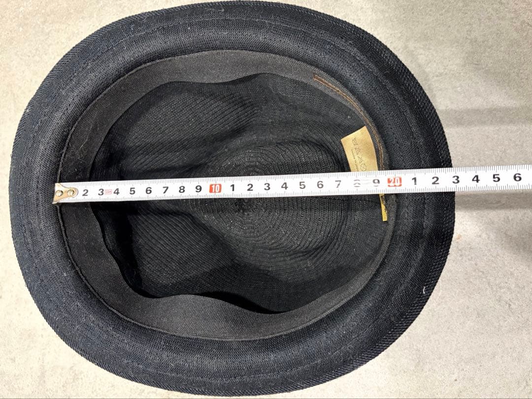 arth（アース）黒のフェドーラハット