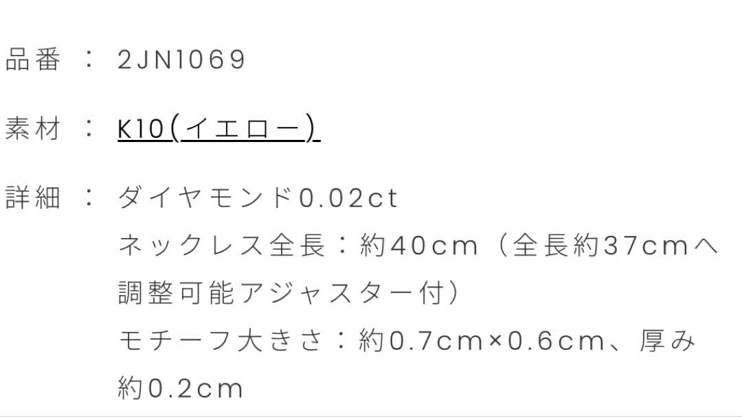 【本日限定価格】STARJEWERLY ネックレス