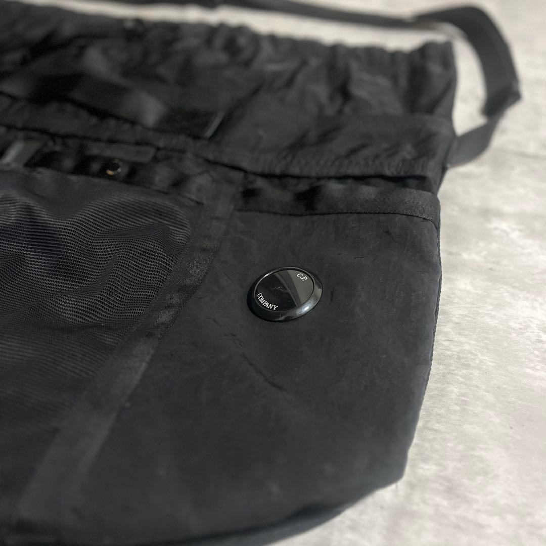 C.P.COMPANY NYLON B メッセンジャーバッグ y2k 黒 シティ