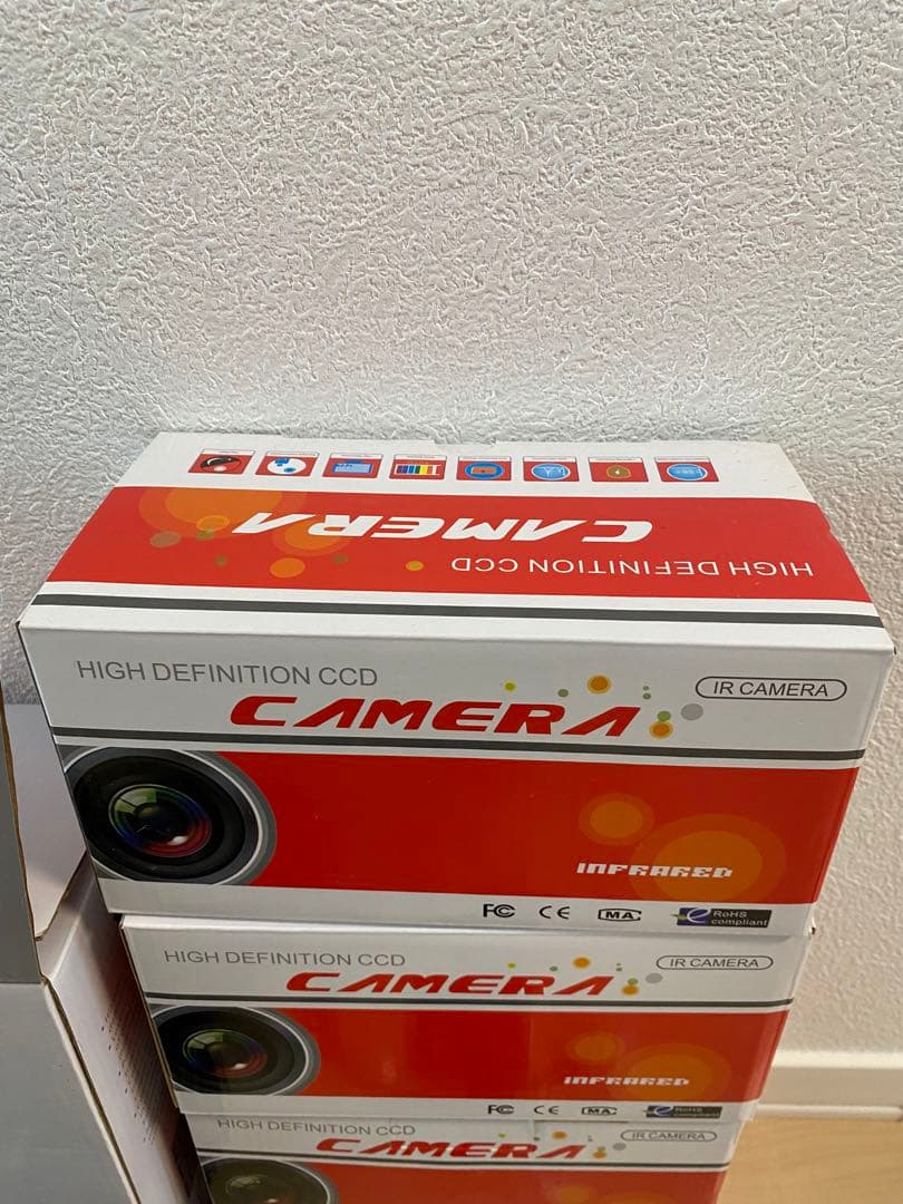 4ch 防犯カメラ一式　HR100