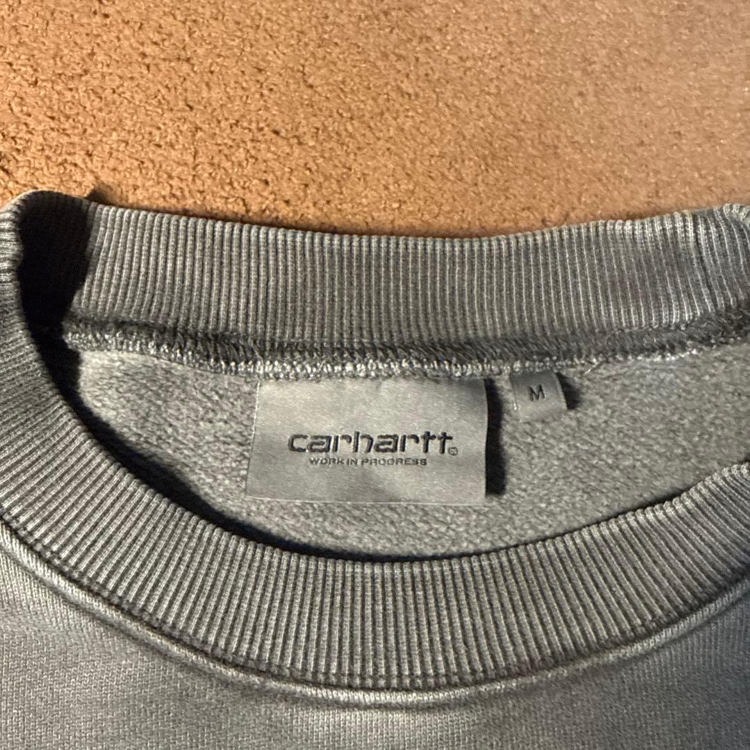 Carhartt WIP ビスタ ロゴ パッチ クルーネック スウェット