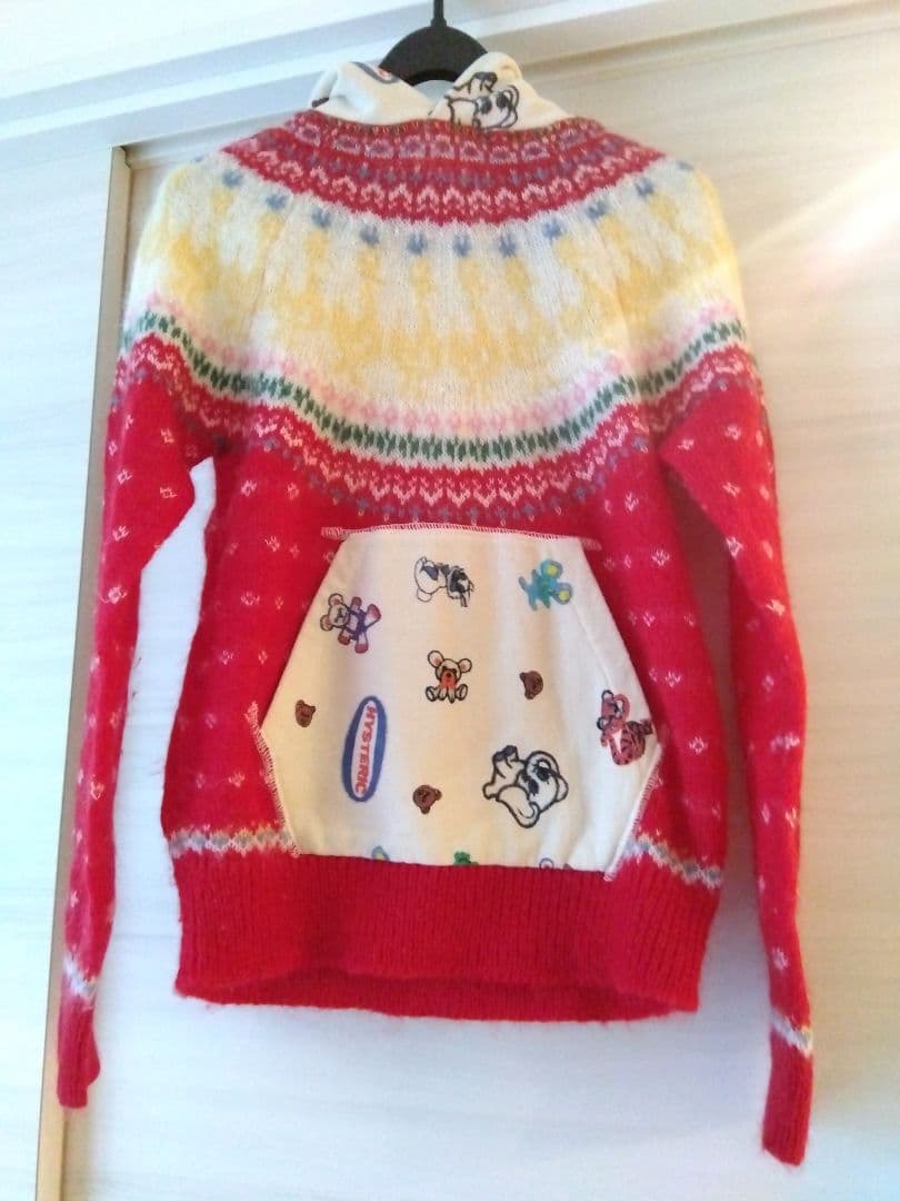 希少　HYSTERIC GLAMOUR　モヘヤ　ニット　パーカー