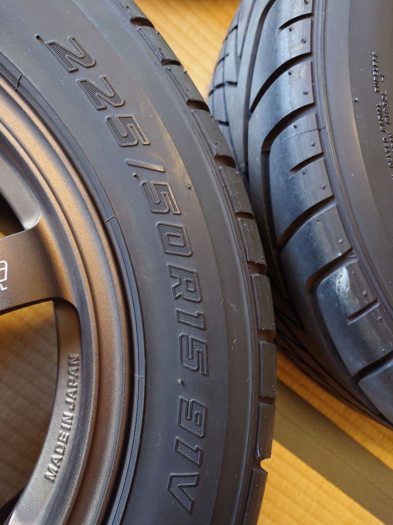 TE37ブロンズ、NEOVA、ハブジャケ、ボルト）