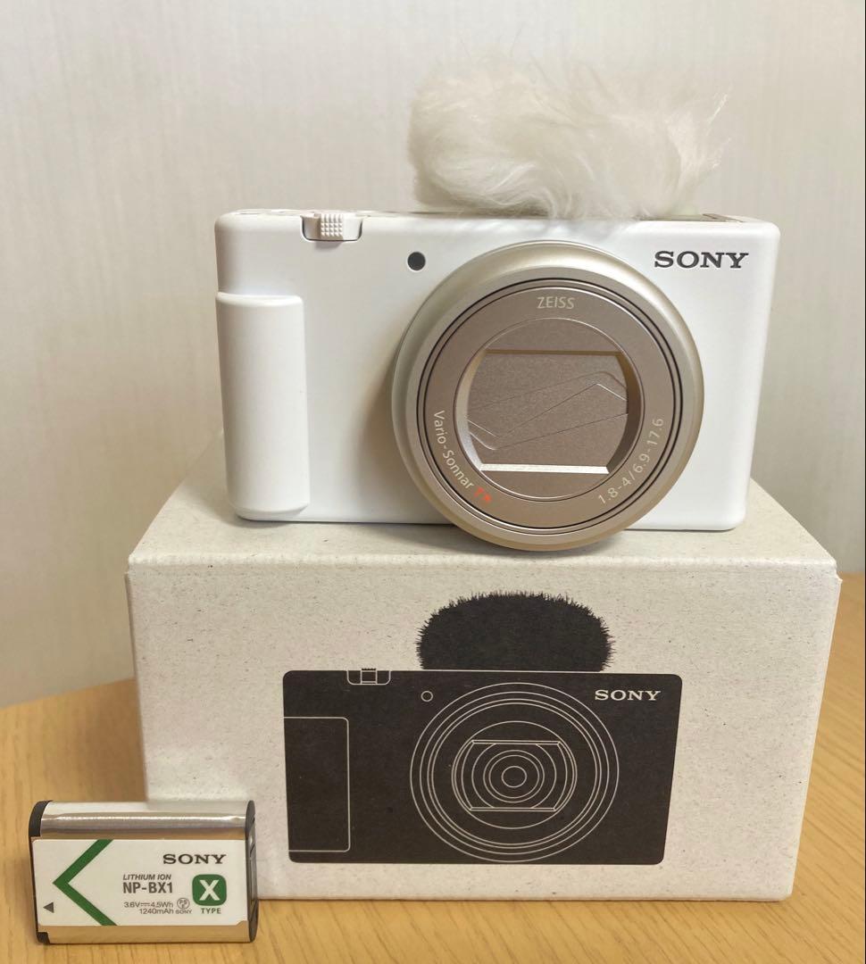 新品 SONY ZV-1M2 ホワイト デジタルカメラ　未使用