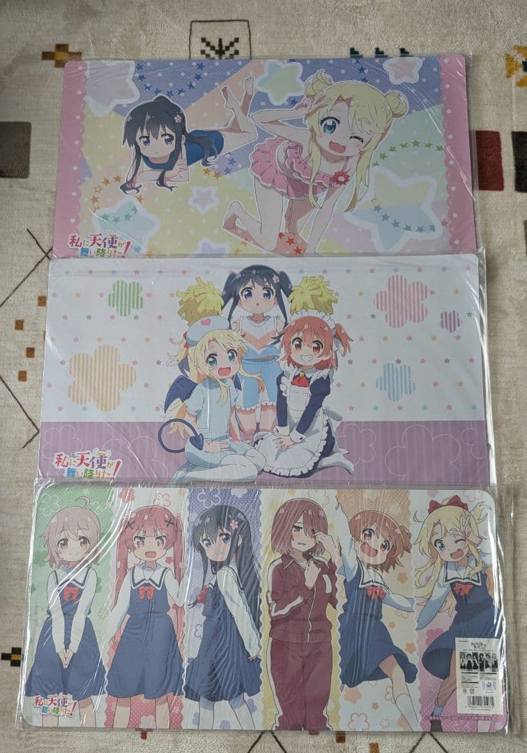 【サプライ】私に天使が舞い降りた！ プレイマット 3種セット