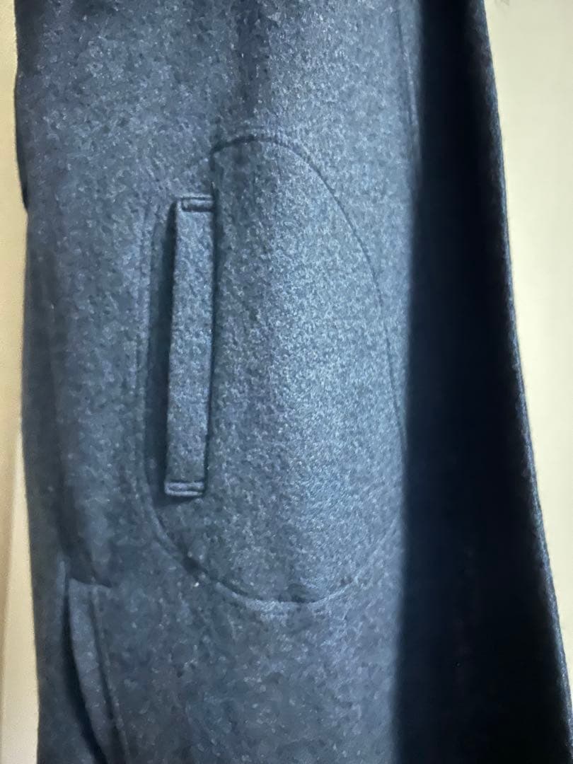 PINORE 羊毛ファー付きウールジレ