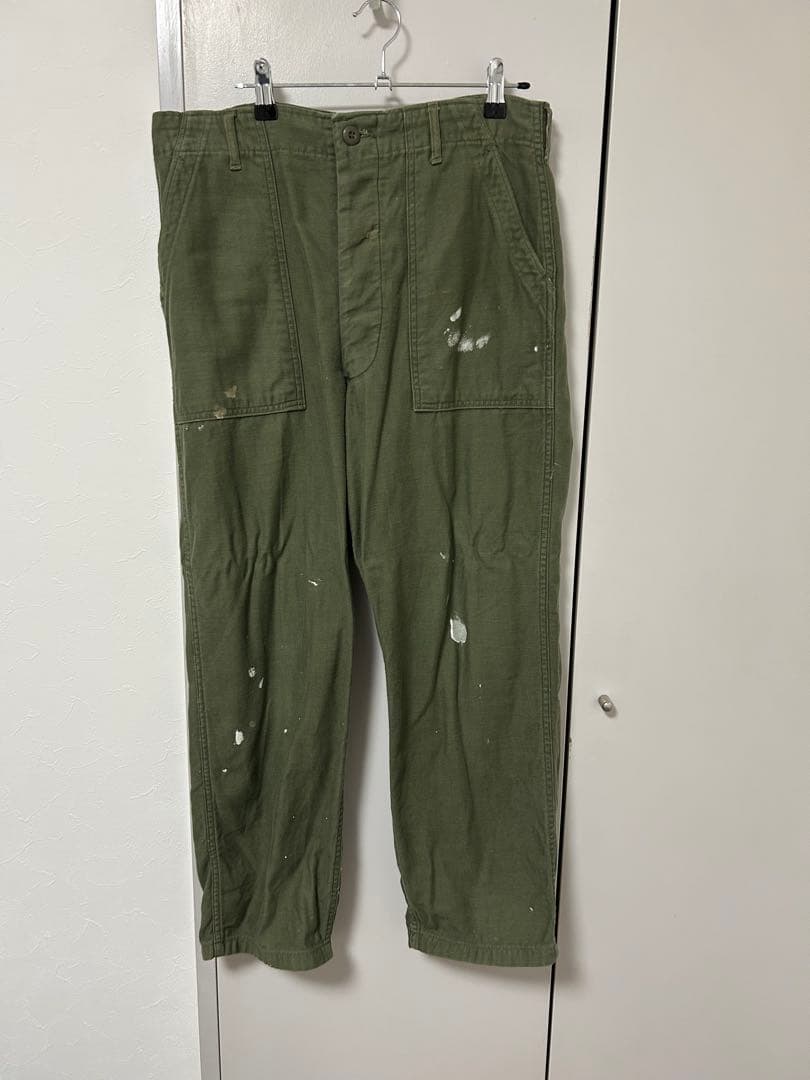 70s ベイカーパンツ OG107 UTILITY PANTS 34×29