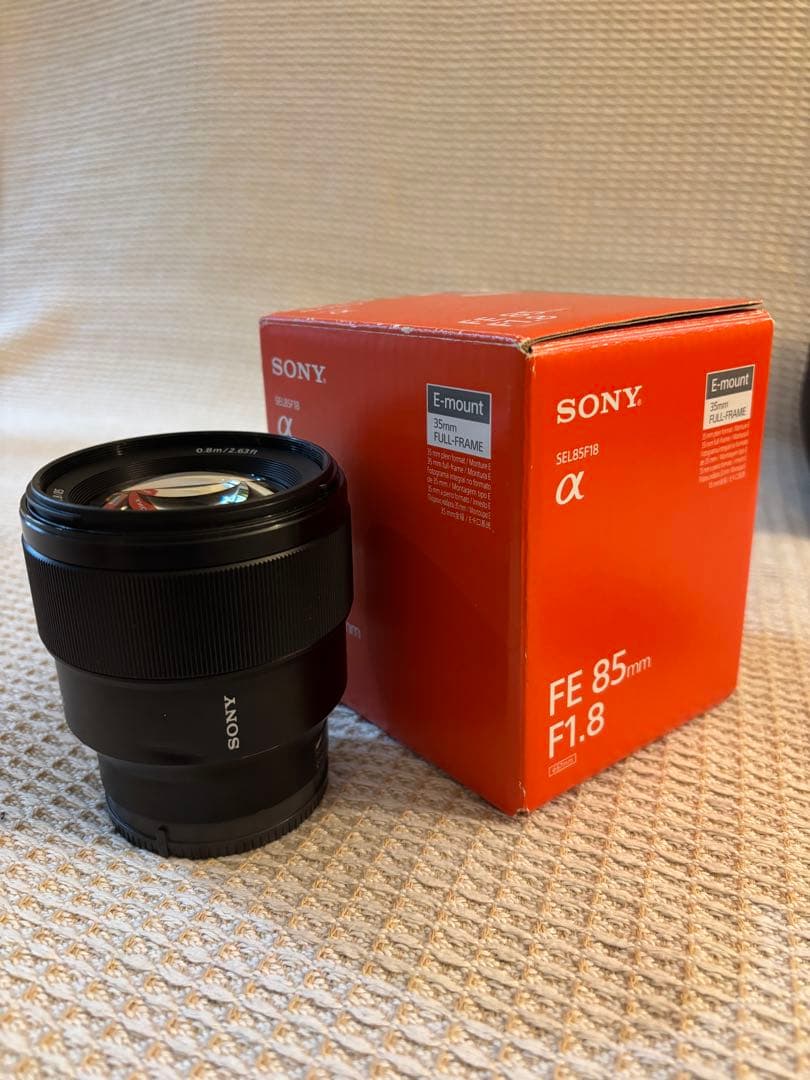 SONY FE 85mm F1.8 レンズ