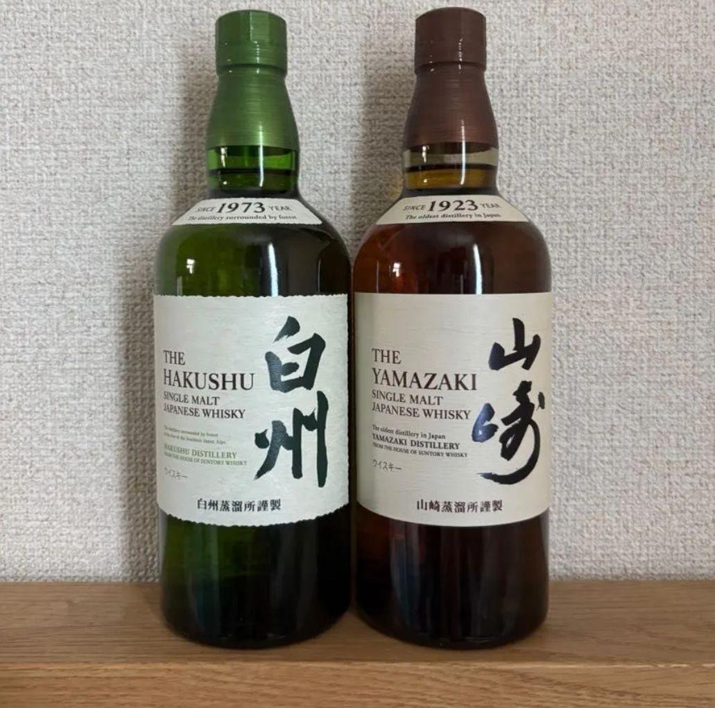 白州・山崎 NA ノンエイジ　700ml セット