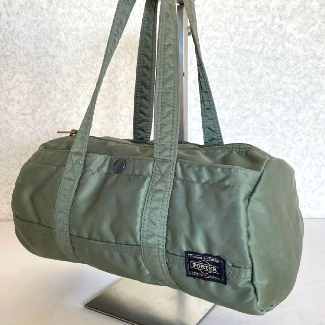 激レア✨PORTER タンカー ハンドバッグ ミニボストン セージ Sサイズ