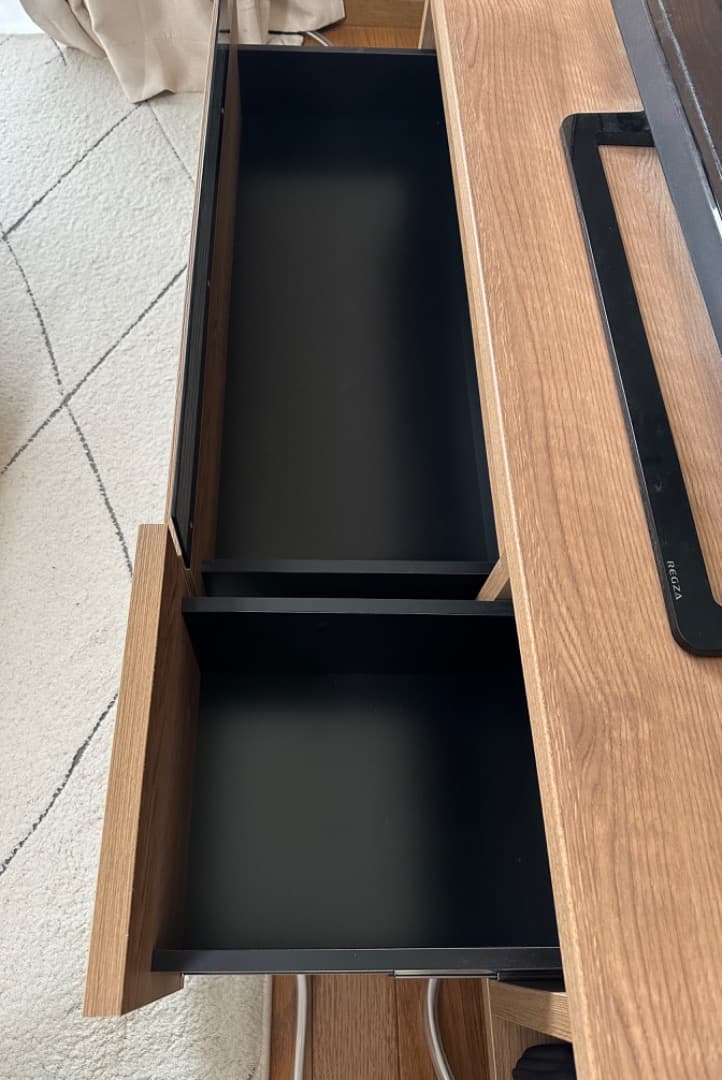 【美品】LOWYA テレビボード 140㎝ / 収納付き