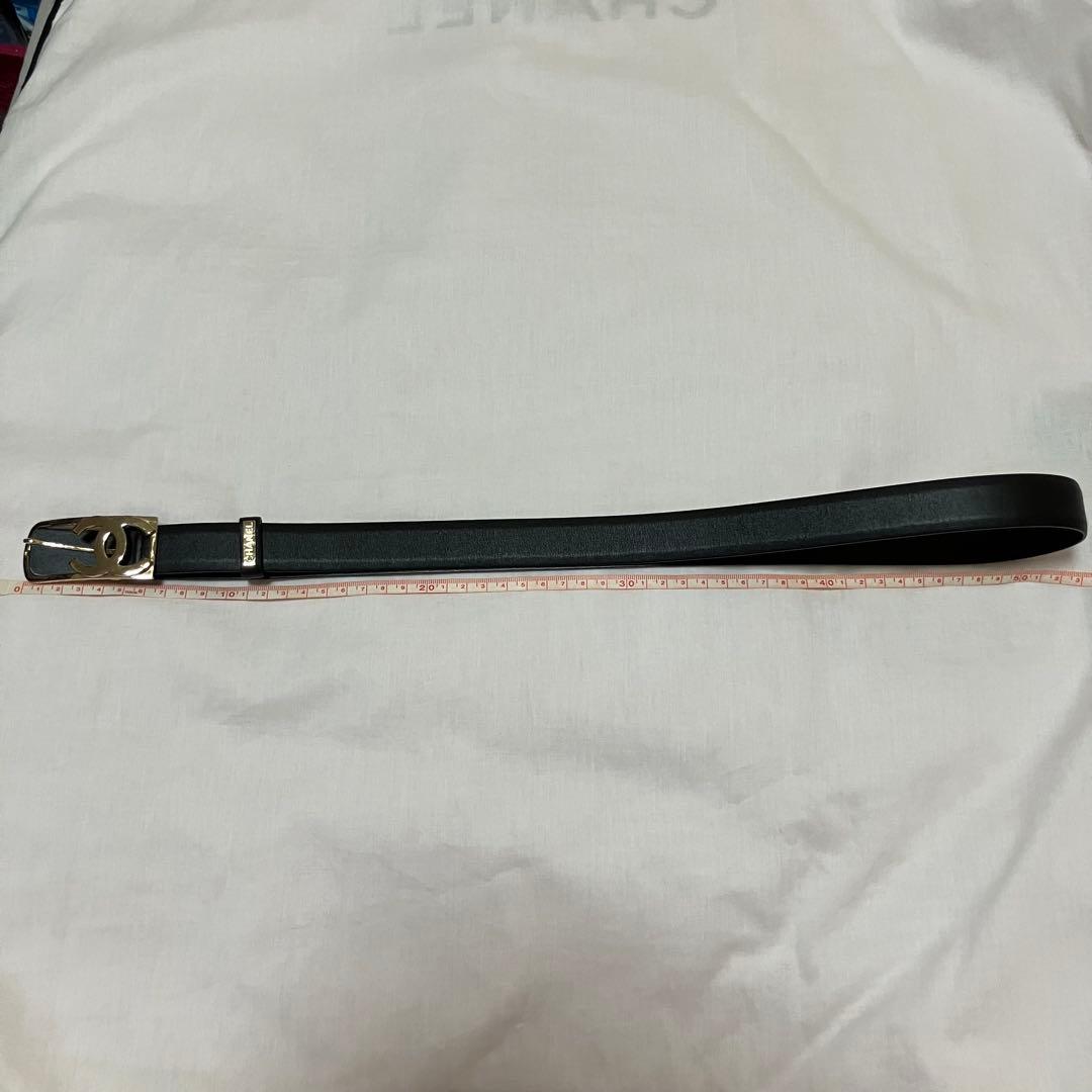 CHANELベルト CCマーク ゴールドバックル シャネル