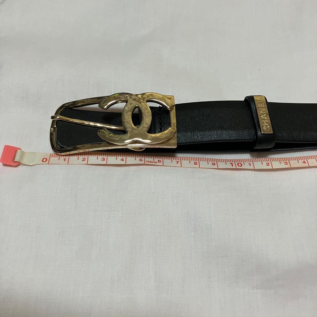 CHANELベルト CCマーク ゴールドバックル シャネル