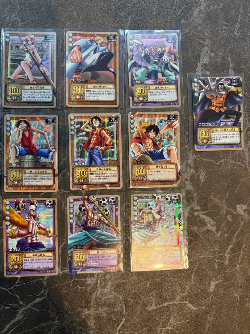 ワンピース トレーディングカードセット　バトルカードダス　初期