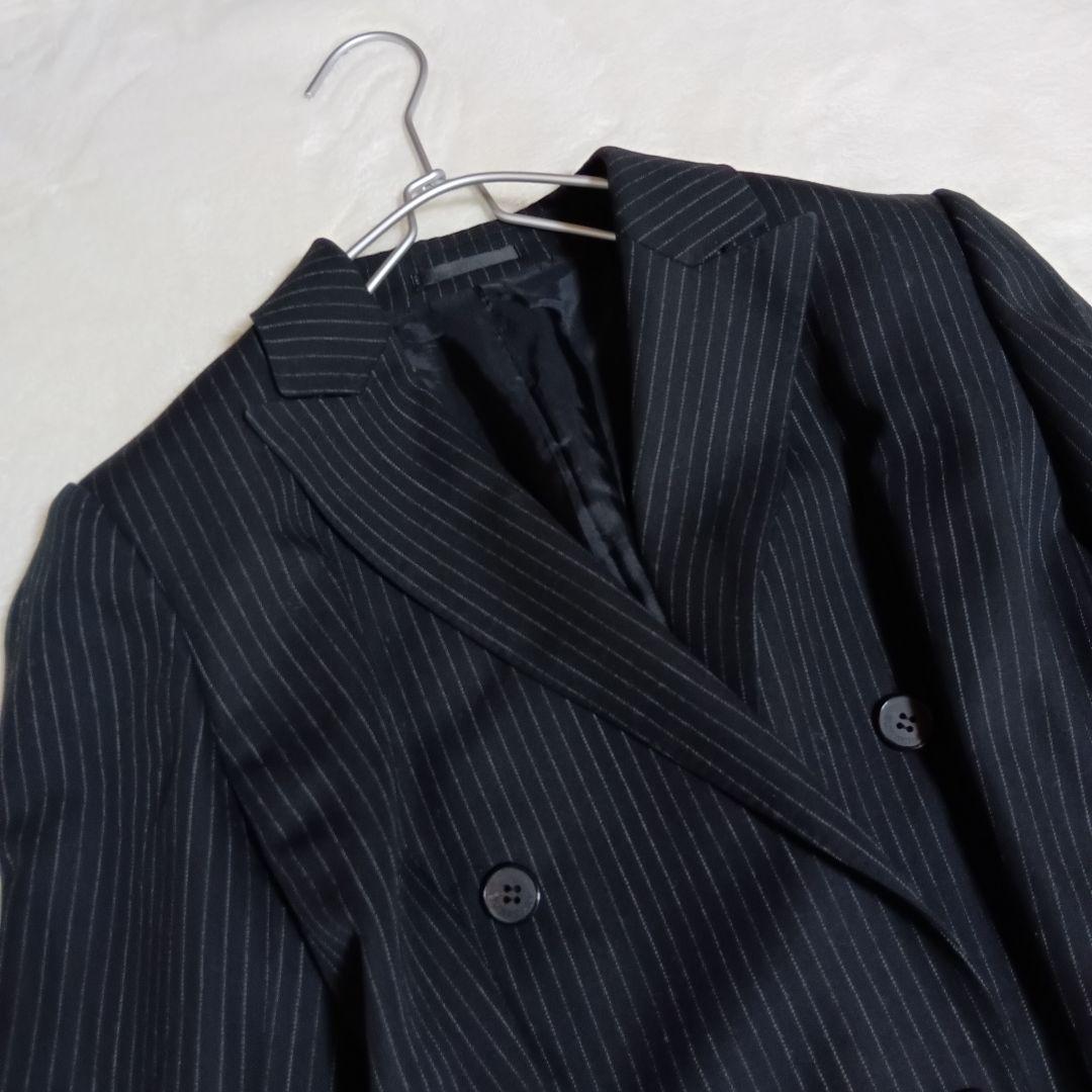 【大きいサイズ】バーバリーロンドン スーツ セットアップ 2点 ブラック