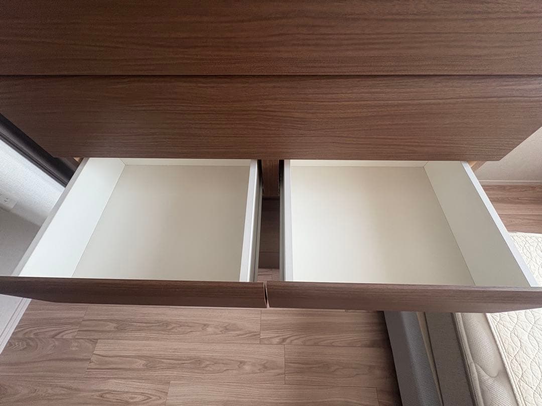 ニトリ ハイチェスト ウィッシュ3 WISH3 100HC-MBRウォールナット