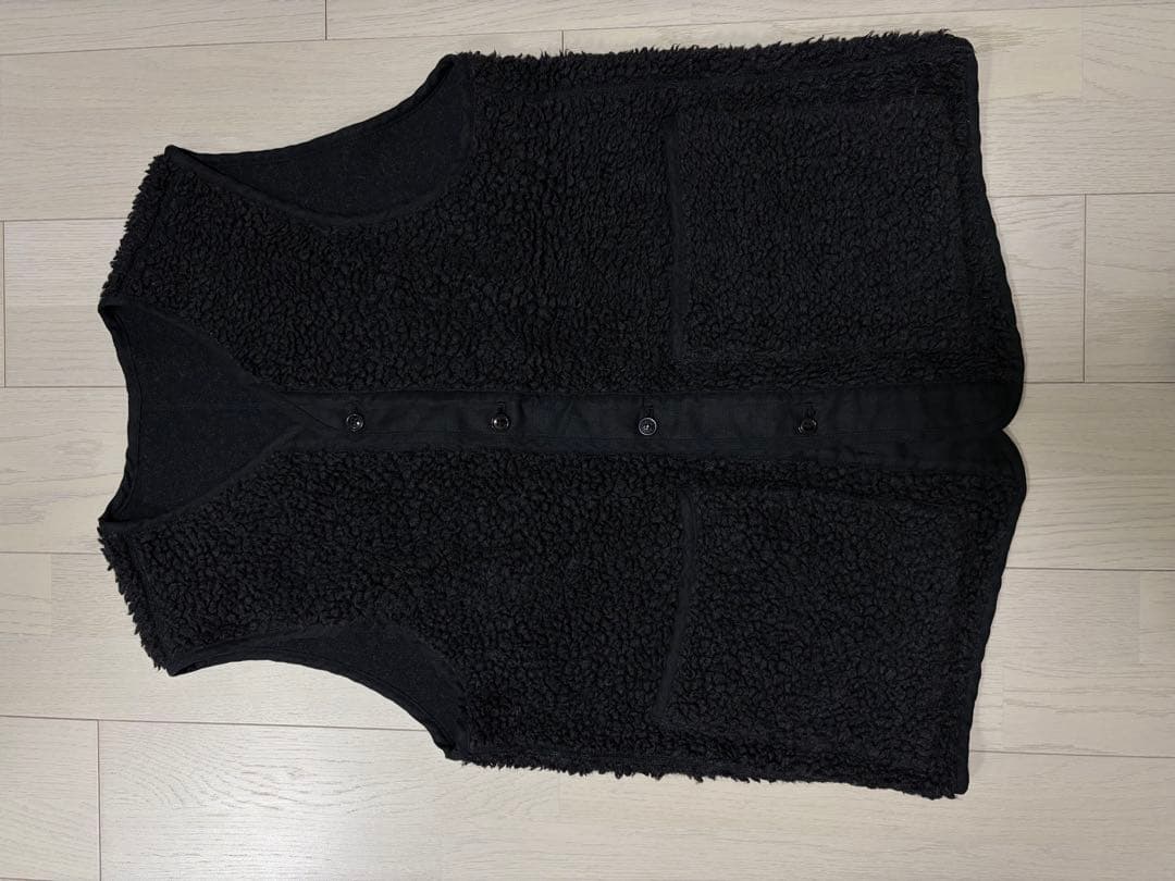 【美品】CONFECTコンフェクト ウールボアアーミーベスト size4