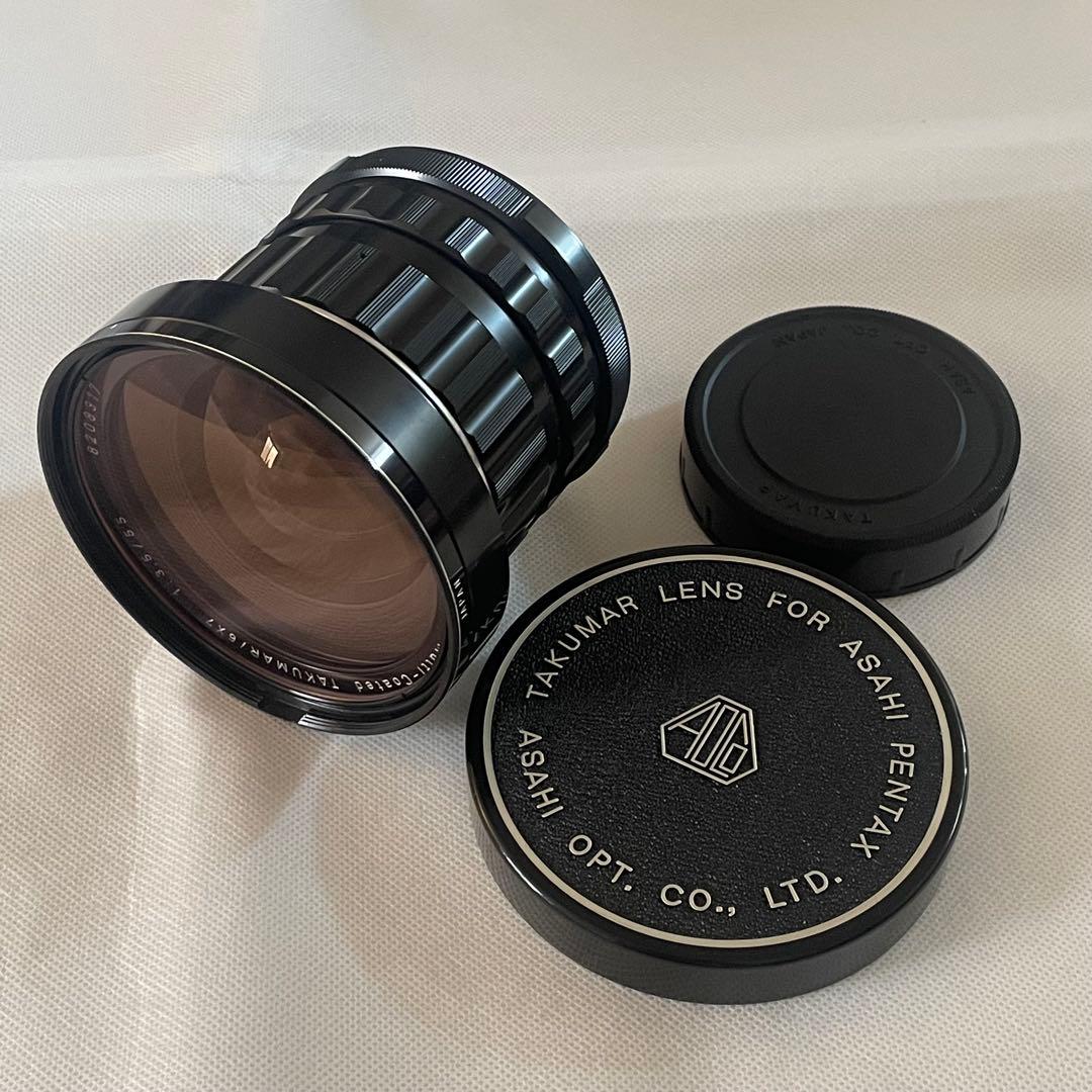 PENTAX67用 SMC TAKUMAR 55mm F3.5 美品