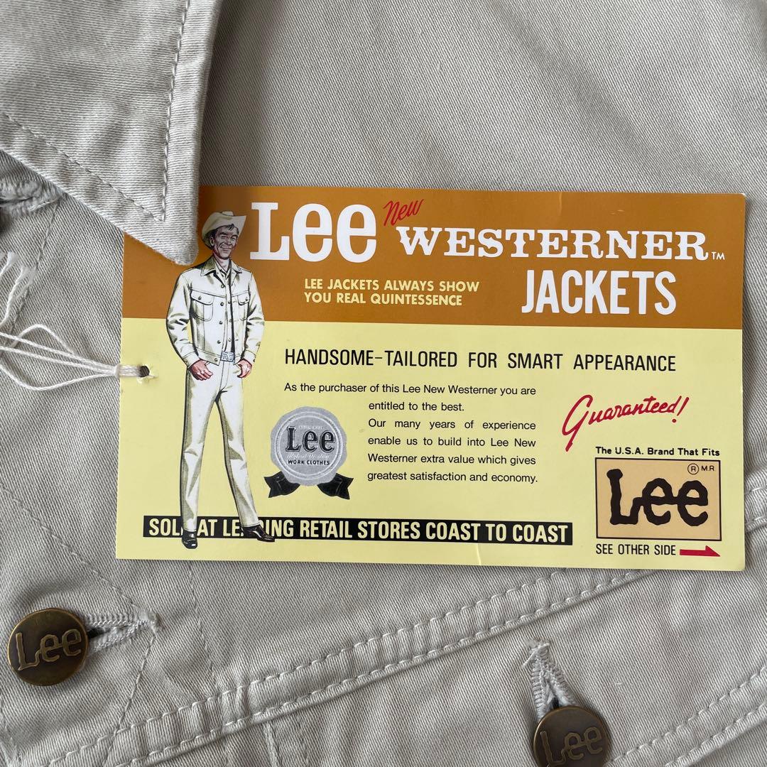タグ付き デッドストック！！【90’s】日本製 Lee ウエスターナー L