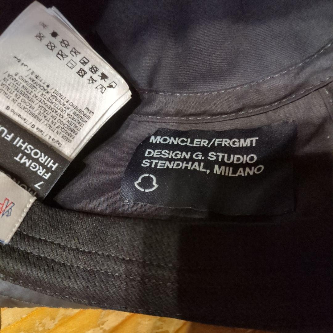 MONCLER FRGMT バケットハット ブラック 希少Lサイズ モンクレール