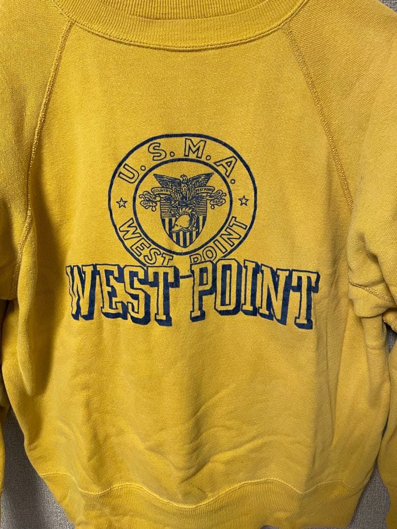 60年代　west point ビンテージスウェット