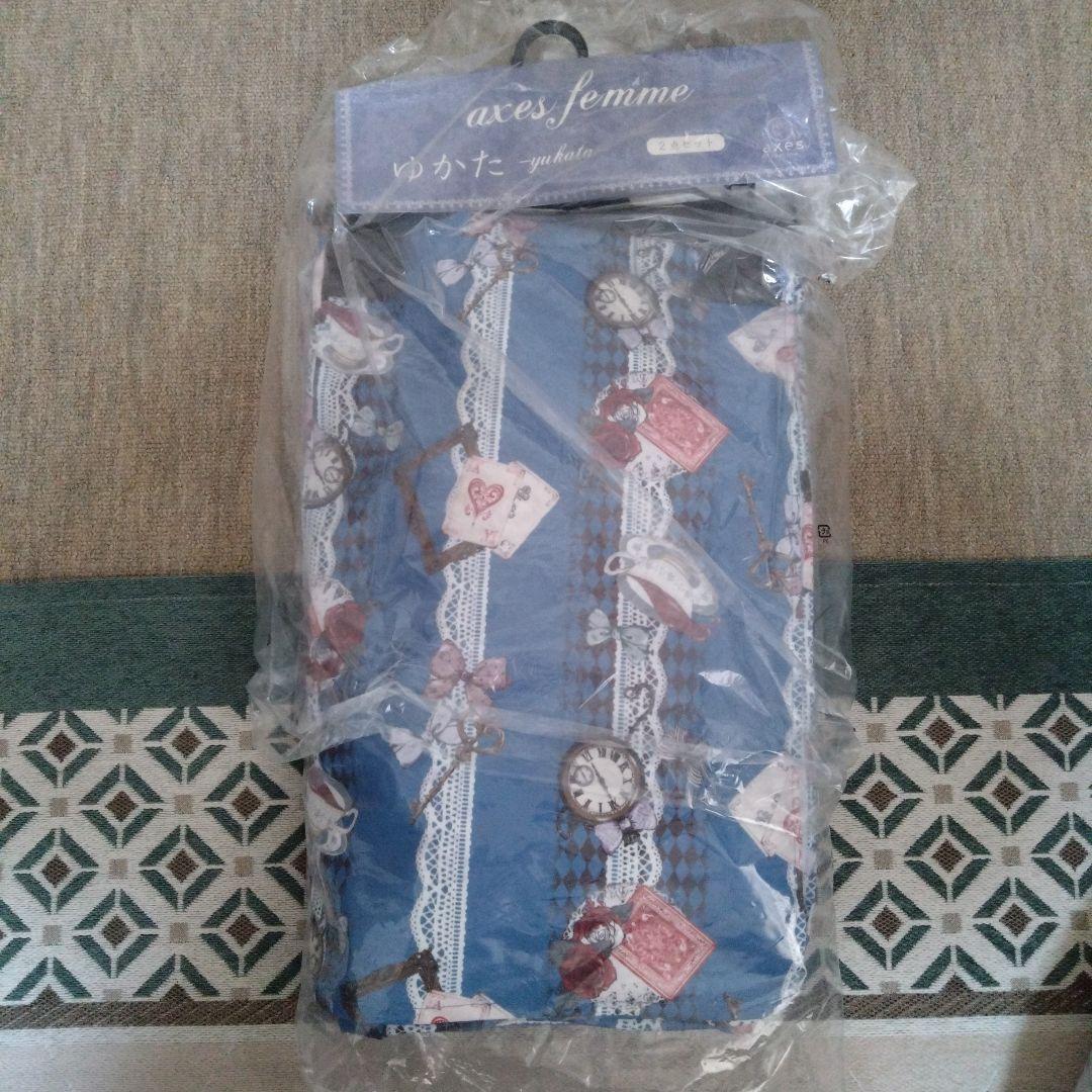 最終値下げ　アクシーズファム　ポエティック　浴衣セット　新品未開封　8/31まで