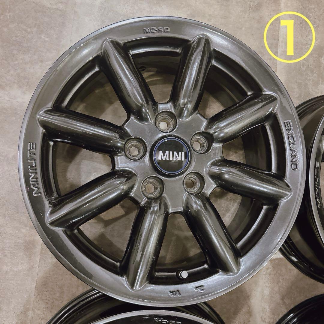 【MINI ミニクーパー】純正ホイール ブラック 4本セット 16インチ