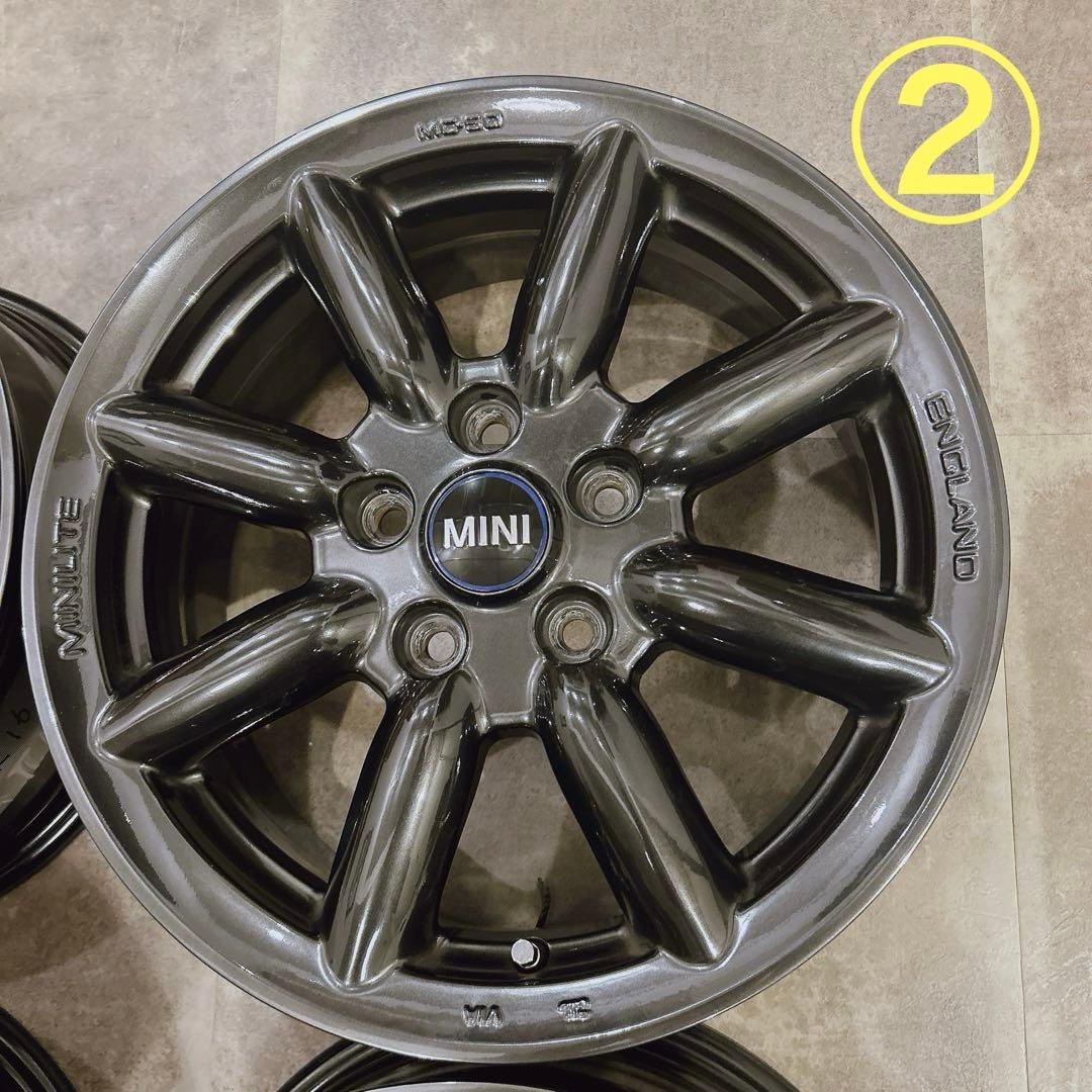 【MINI ミニクーパー】純正ホイール ブラック 4本セット 16インチ