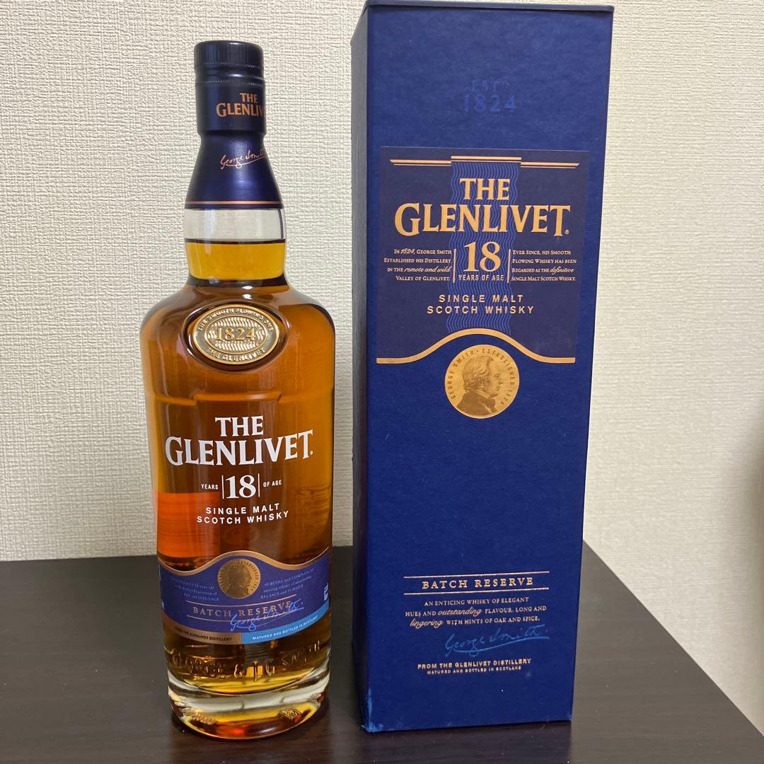 【新品未開封】THE GLENLIVET 18年 シングルモルトウイスキー
