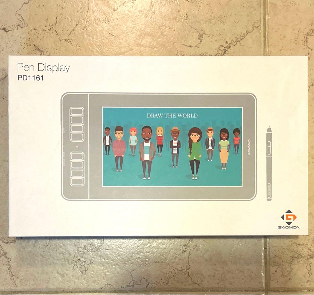 液タブ　GAOMON ペンディスプレイ PD1161