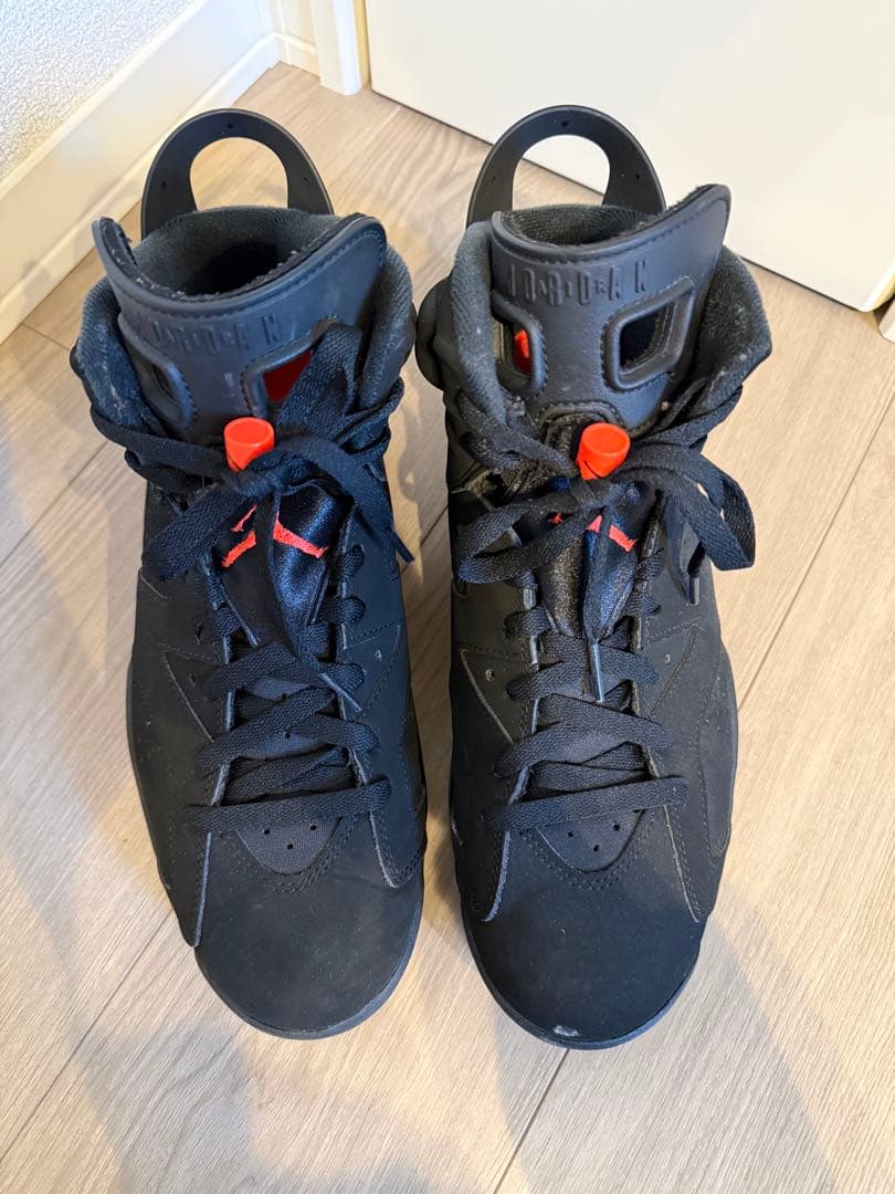 ナイキ エアジョーダン6 レトロ ブラック/インフラレッド