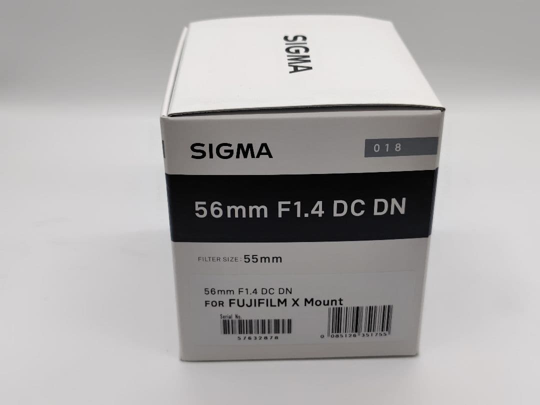 SIGMA 56mm F1.4 DC DN 単焦点レンズ　Xマウント