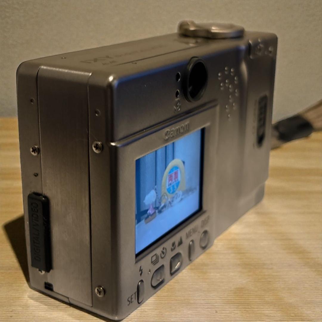 【美品レトロ】Canon IXY DIGITAL 200 シルバー　完動品