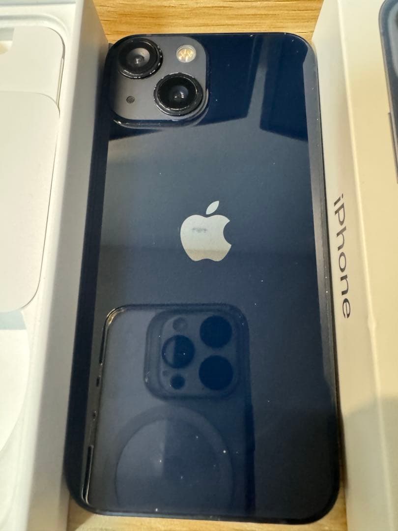 iPhone 13 mini 128GB ミッドナイト BT100% 純正液晶