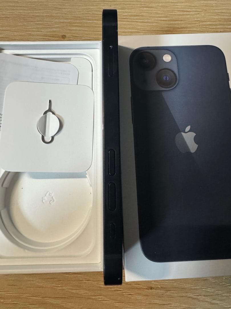 iPhone 13 mini 128GB ミッドナイト BT100% 純正液晶