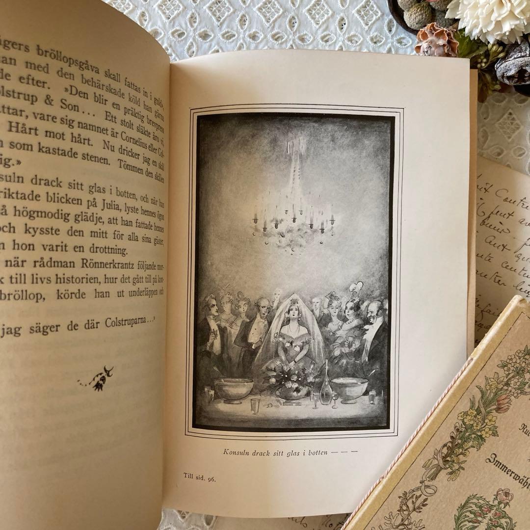 L901洋書古書1923年エイナルネイマンが挿絵を添えた希少なアンティークブック