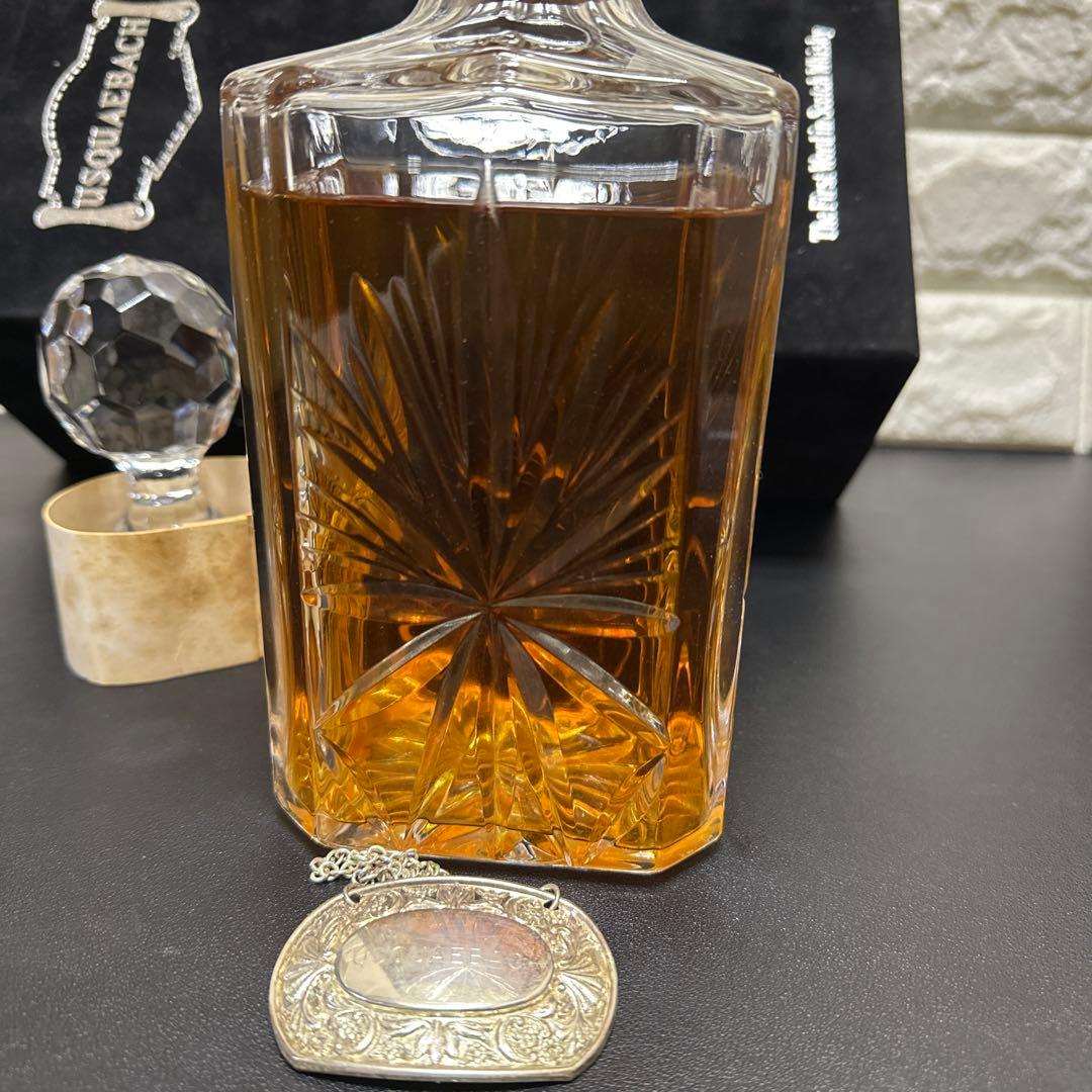 レア　未開栓　古酒 ウシュクベ クリスタル デキャンタ750ml43% 箱替栓付