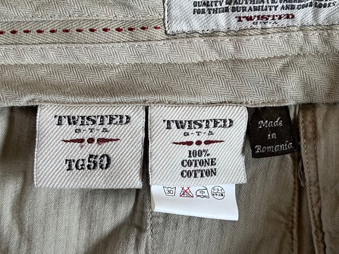 G.T.A ジーティーアー TWISTED BARRACK ベージュ 50