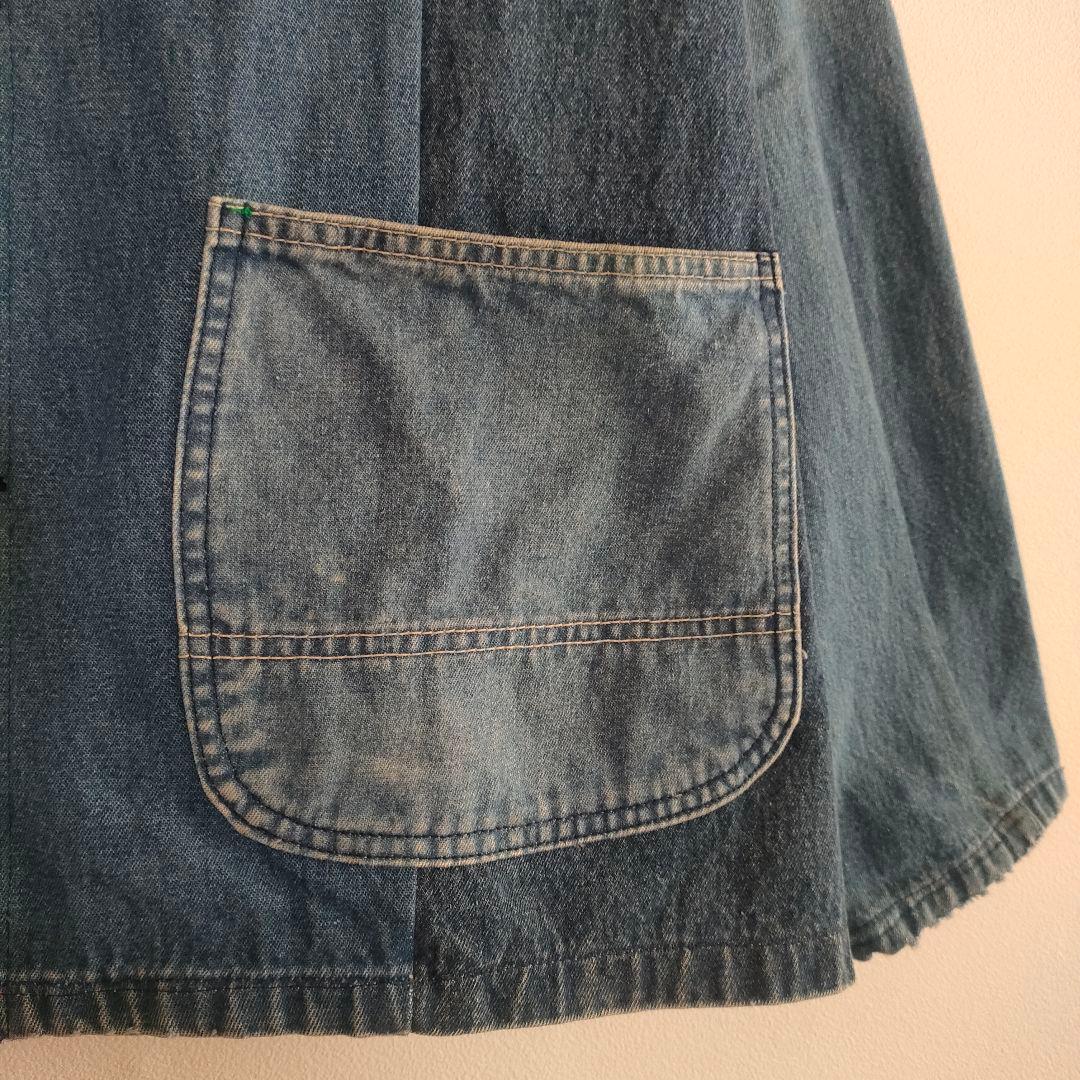 ジャケット・アウター Sunny Side Up Remake Patchwork Coverall