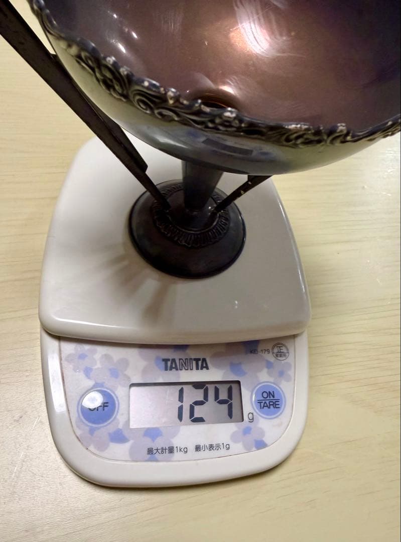 銀杯　銀製工芸品 315g